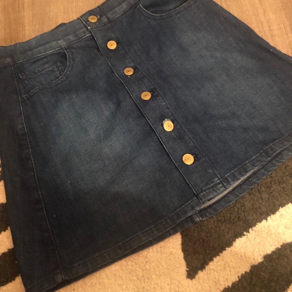 A-line denim skirt size 2!